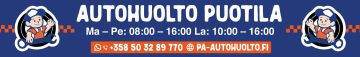 Pa Autohuolto banneri