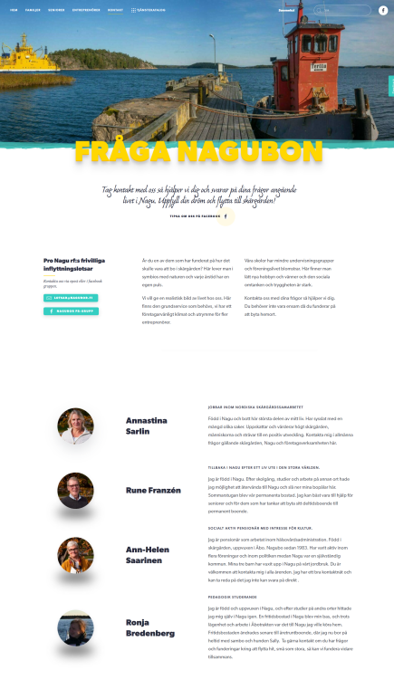 nagubor contact page