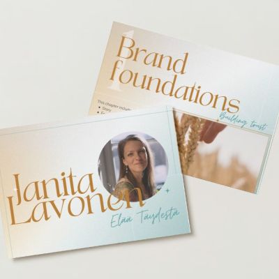Janita Lavonen brand style guide