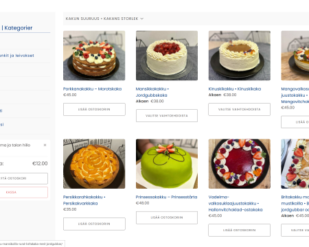 Hanna Maria Ravintola nettikauppa