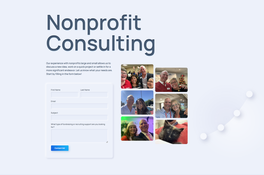 Altrui.org-consultancy and fundraising website