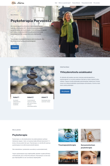 Nilla Ahlström website