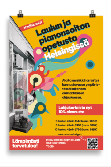 Poster Design for studiokasi