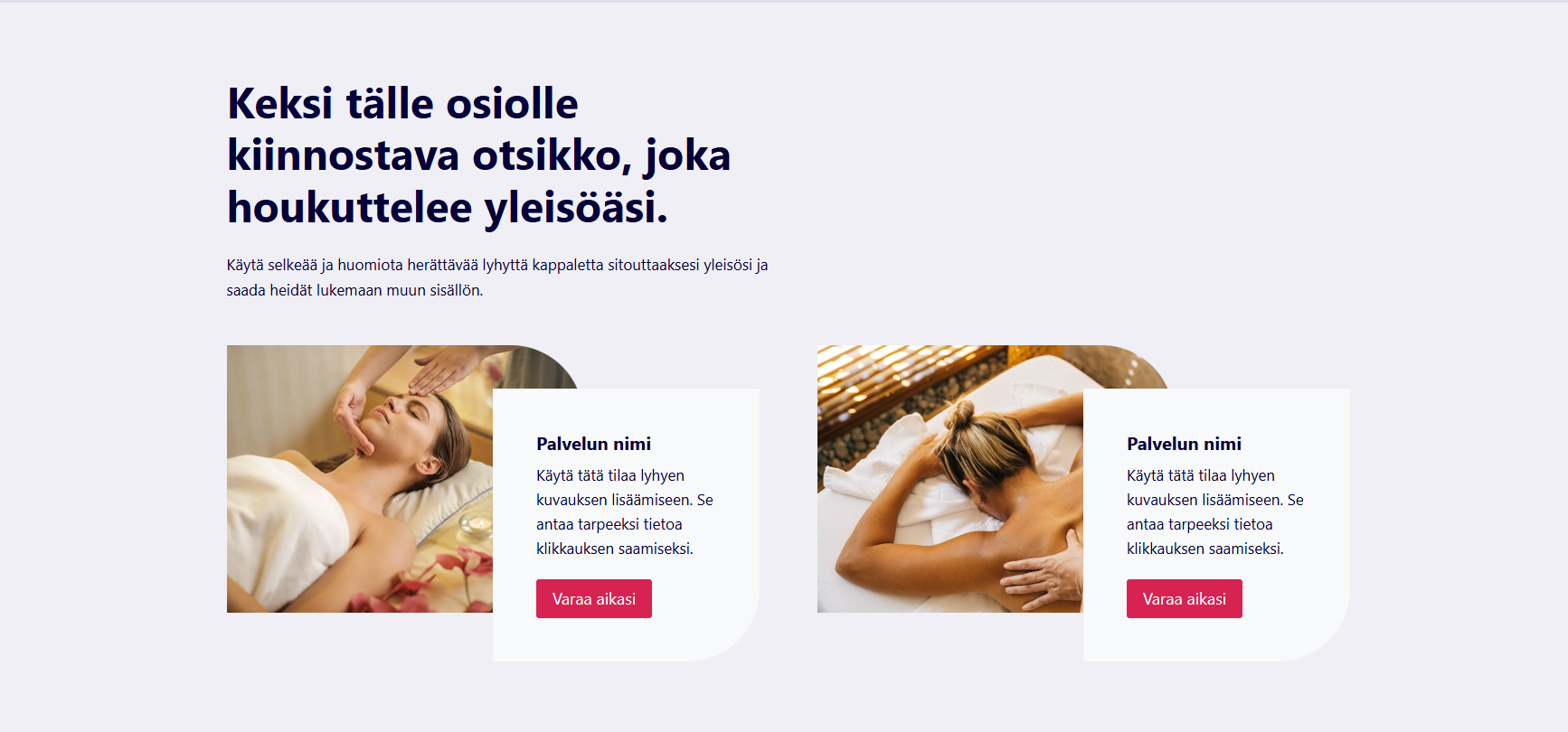 Palveluiden esittely