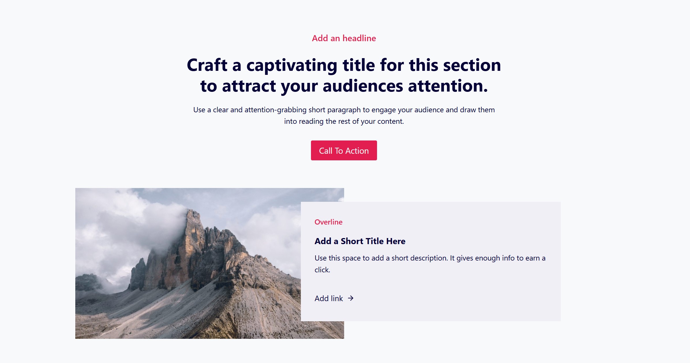 presentation of services