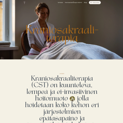 janitalavonen.fi kraniosakraaliterapia nettisivut