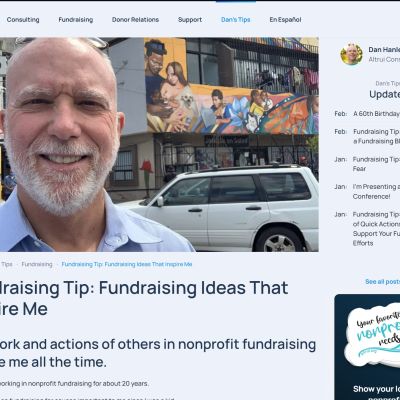 screenshot altrui.org blog