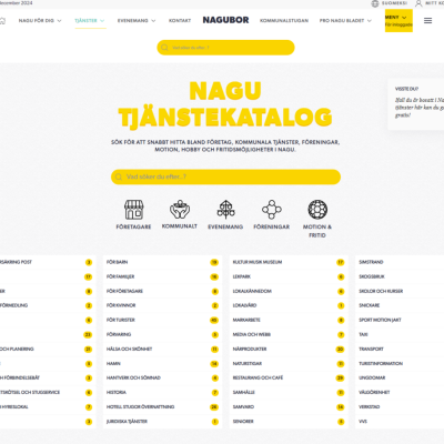 Nagu tjänstekatalog