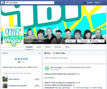 4bt med vingar facebook sida