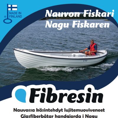 Flyer fibresin nagu fiskaren