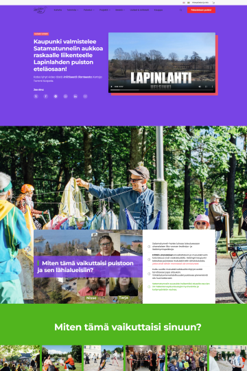 Campaign stop satamatunneli