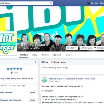 4bt med vingar facebook sida