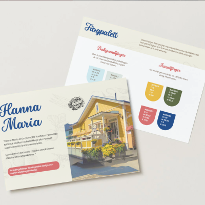 Hanna Maria branding guidelines