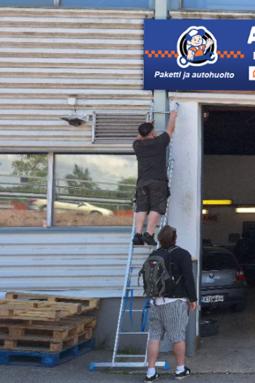 PA Autohuolto branding