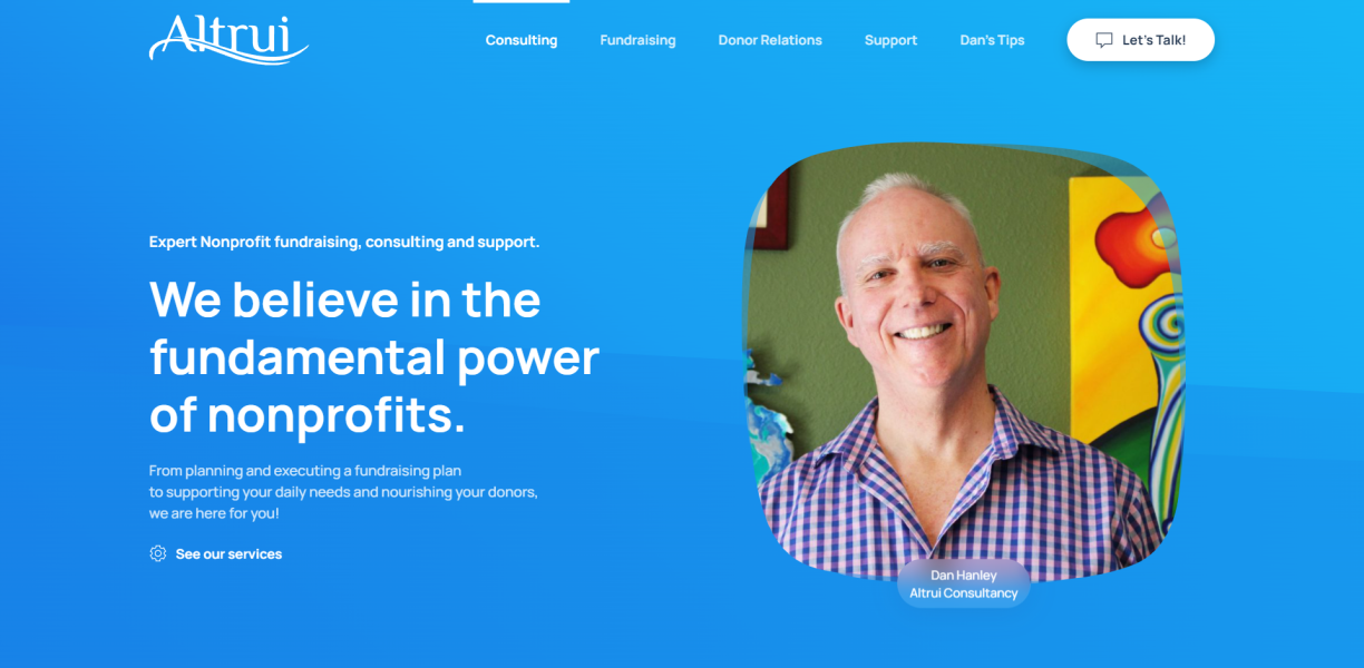 altrui.org website screenshot