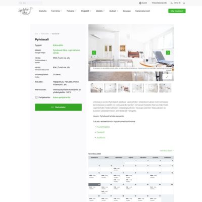 tilavuokraussivu lapinlahdenlahde.fi