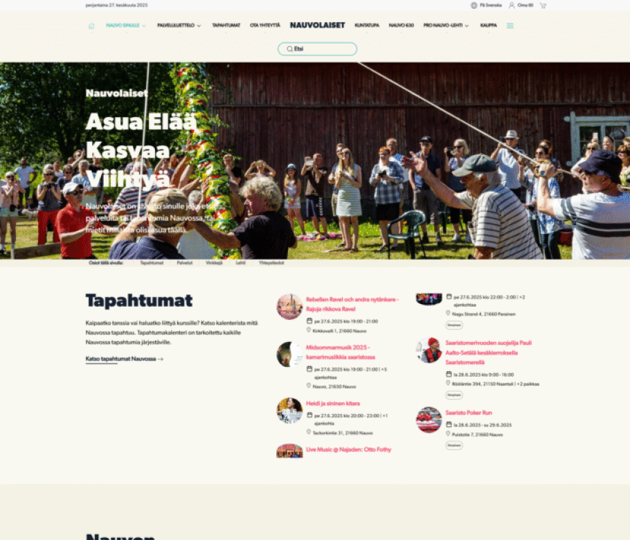 Nauvolaiset.fi infoportaali