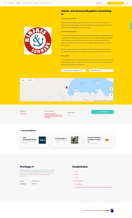 nagubor nagu tjänstekatalog singel tjänst