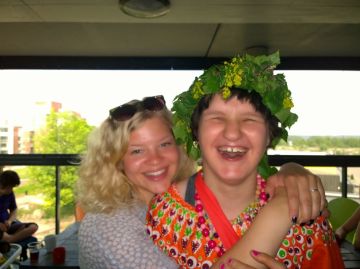 4Bt med vingar Karkku och Linda