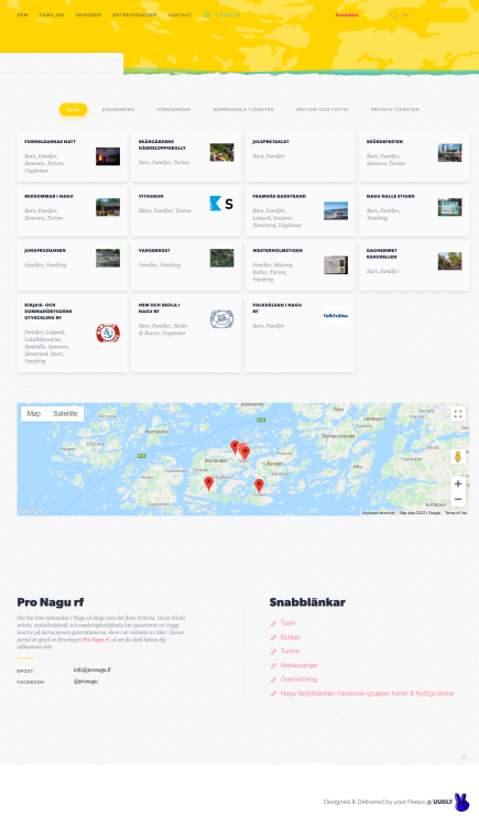 nagu tjänstekatalog intresseområde sida