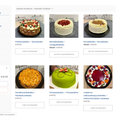 Hanna Maria Ravintola nettikauppa