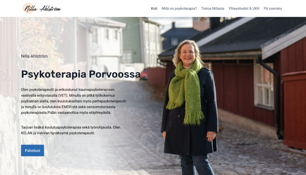 Nina Ahlstrom kotisivu