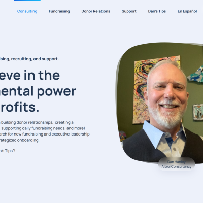 Altrui.org-consultancy and fundraising website