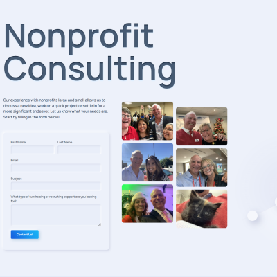 Altrui.org-consultancy and fundraising website
