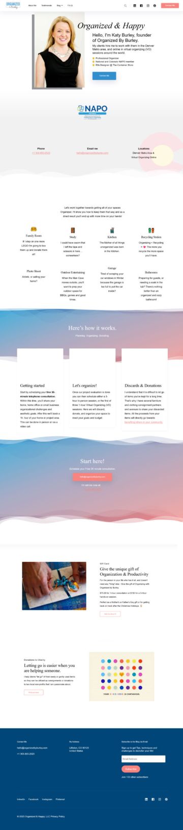 Organized by burley website