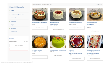 Hanna Maria Ravintola nettikauppa