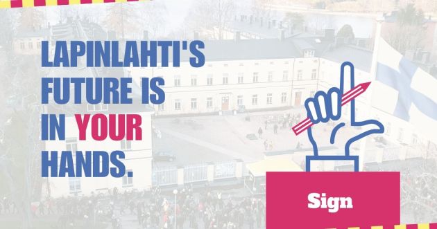 Lapinlahti helsinki citizens initiative sign the petition