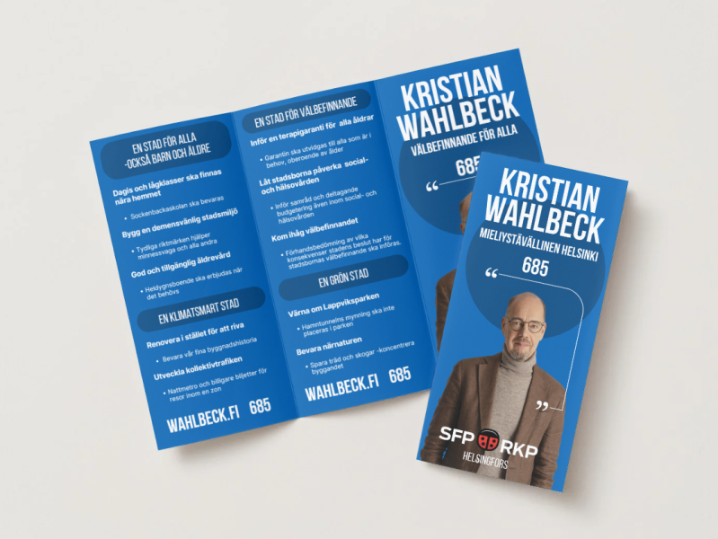 Kristian Wahlbeck brochure by UUDLY