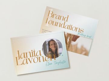Janita Lavonen brand style guide