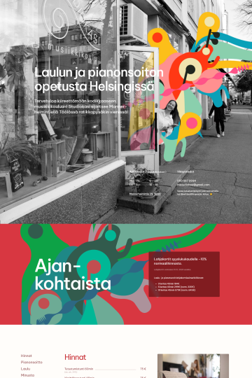 Studiokasi website screenshot