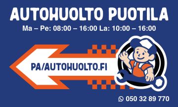 Pa Autohuoto puotila banneri