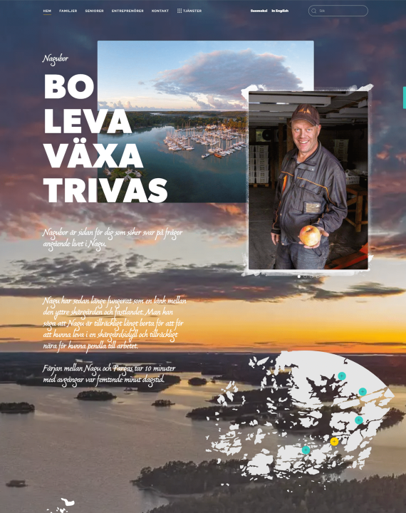 Web Design for Nagubor.fi