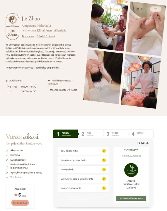 Jie Zhao perinteinen kiinalainen lääketiede