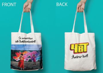 Uudly 4bt med vingar NGO project btl totebag