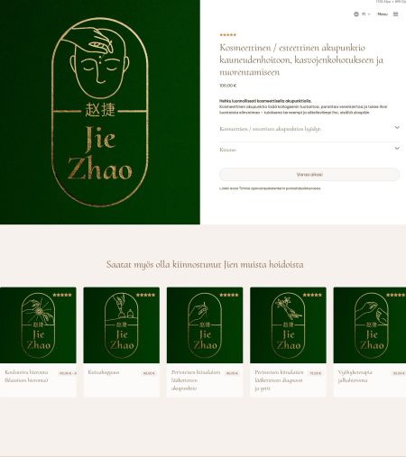 jiezhao-tcm.com woocommerce palvelu tuotteena
