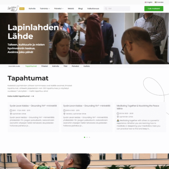 Kulttuuri ja hyvinvointikeskus Lapinlahden Lähde