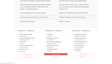 Hanna Maria Ravintola nettikauppa