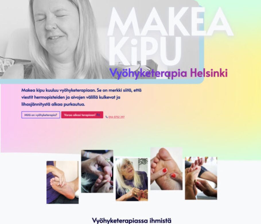 Vyöhyketerapia Makea Kipu